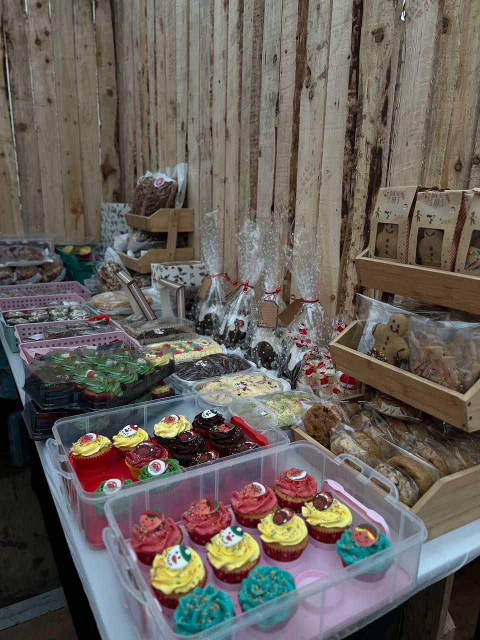 Christmas cupcakes